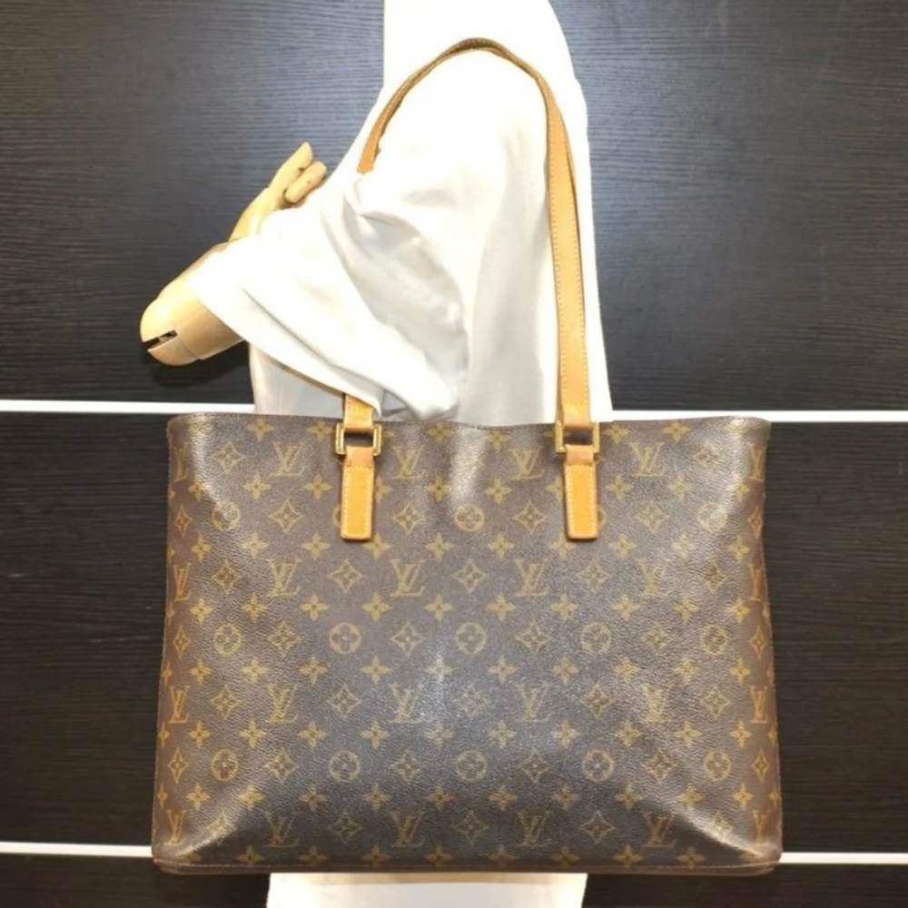 AUTHENTIC Louis Vuitton Monogram Luco Shoulder Tote Bag